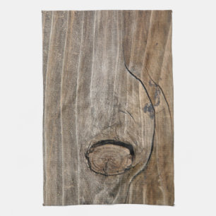 Natural Wood Grain Tea Towel