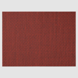 Natural Woven Dark Red Burlap Sack Cloth Tissue Paper