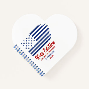 Naturalization Citizenship Exam Spiral Notebook