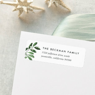 Naturally Joyful Return Address Label