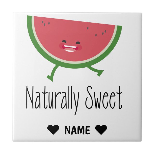 Naturally Sweet Ceramic Tile (Front)