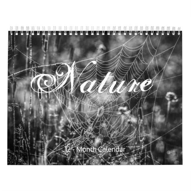 NATURE 12 - Month 2022 Seasonal Calendar (Cover)