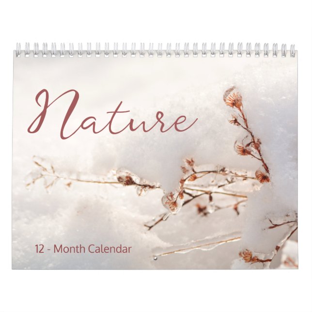 NATURE 12 - Month Seasonal Calendar (Cover)