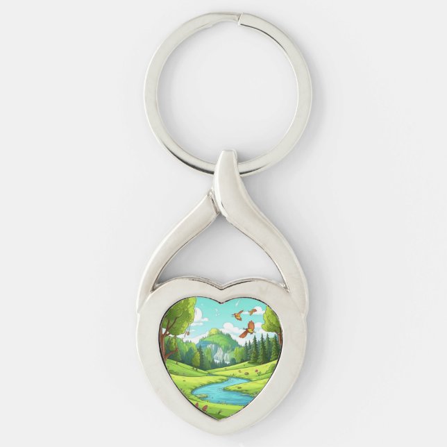 Nature 15. key ring (Front)