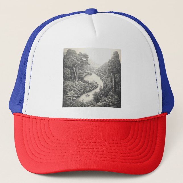 Nature 16. trucker hat (Front)