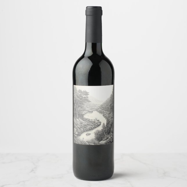 Nature 16. wine label (Front)