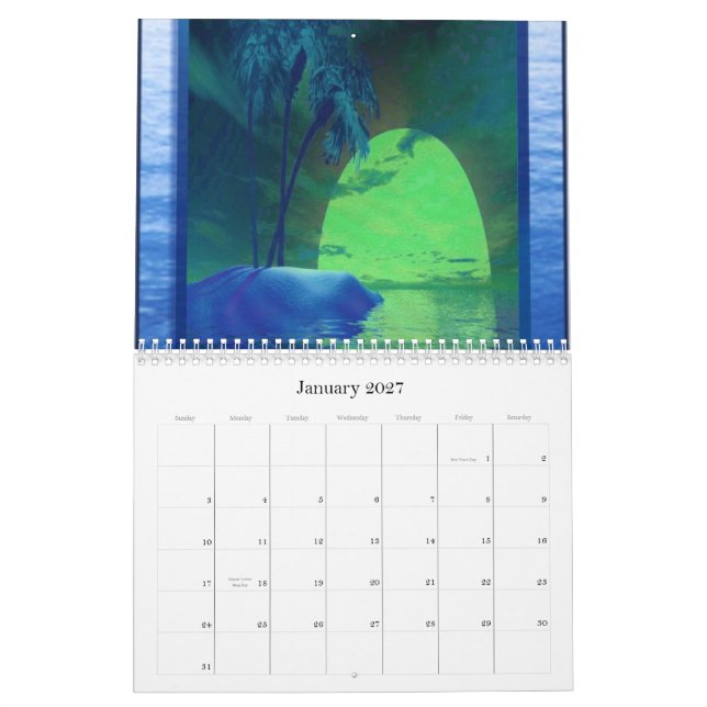 Nature 2009 Calendar (Jan 2027)