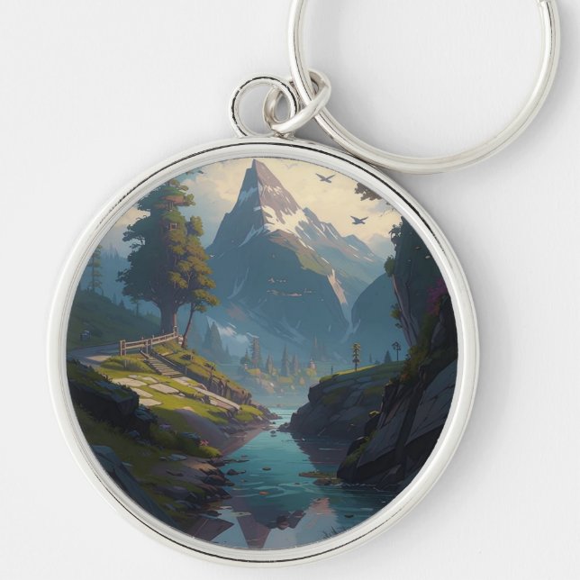 Nature 20. key ring (Front)