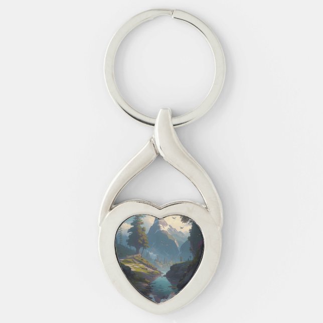 Nature 20. key ring (Front)