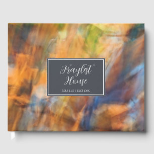 Nature Abstract Guest Book