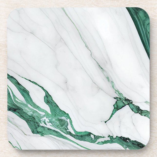 Nature abstract marble pattern background backdrop coaster (Front)