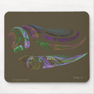 NATURE ABSTRACT MOUSE PAD