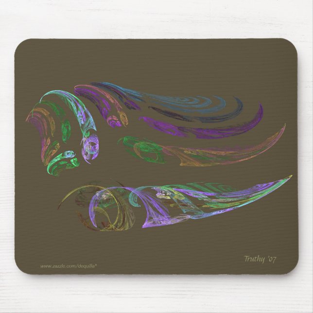 NATURE ABSTRACT MOUSE PAD (Front)