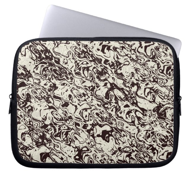 Nature Abstract Pattern Laptop Sleeve (Front)