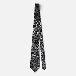 Nature Abstract Pattern Tie