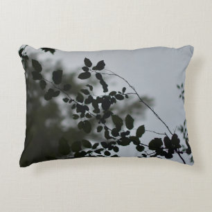 Nature Abstract Tree Branches Accent Pillow