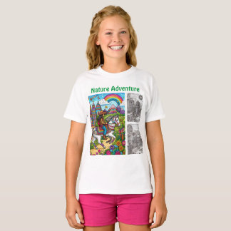 Nature Adventure - Whimsical Aviary - Snippets T-Shirt