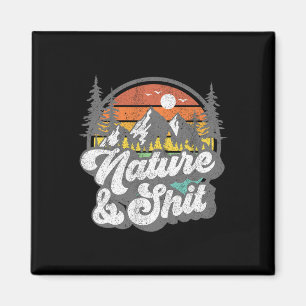 Nature And Funny Hiking Camping Hiker Camper Rv Gi Magnet