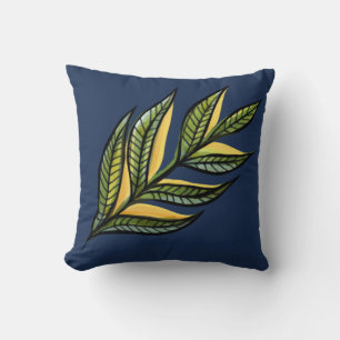 Nature Art Leaf Design            Cushion