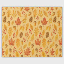 Nature autumn pattern