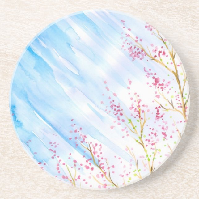 Nature background coaster (Front)