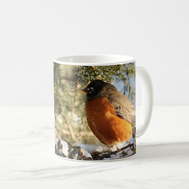 Nature Bird Photo Coffee Mug (Front Right)
