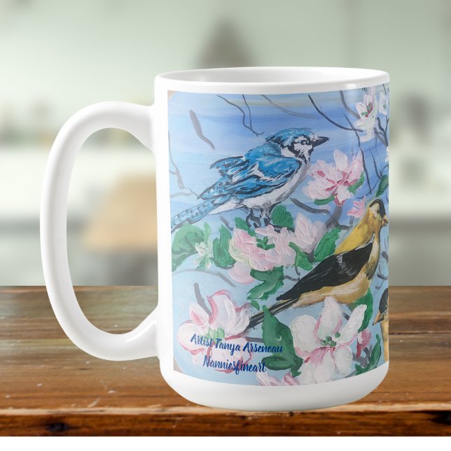 Nature Bird Watching Coffee Mug (A bird watchers Mug)