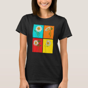Nature Botanical Garden Flower Blossom Pop Daisy T-Shirt