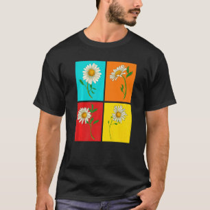 Nature Botanical Garden Flower Blossom Pop Daisy T-Shirt