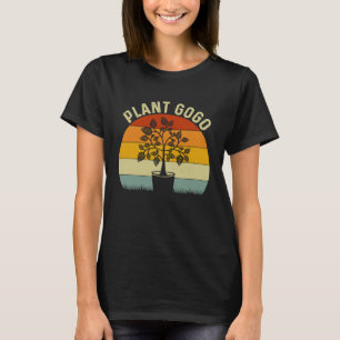 Nature Botanical Gardener Plant Lover Gogo Funny G T-Shirt