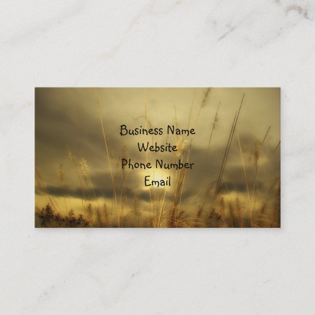 Nature Business Card (Front)