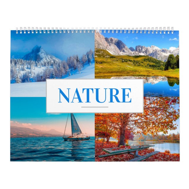 Nature Calendar Home/Office Wall Calendar (Cover)
