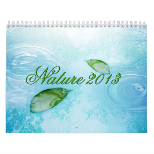 Nature Calendar - Water, Sky and Leaves 2013