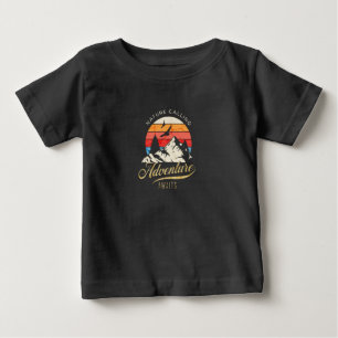 Nature Calling   Mountain Adventure Awaits  Baby T-Shirt