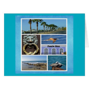 Nature collage of San Juan, Puerto Rico