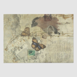 Nature Collage Tissue Paper