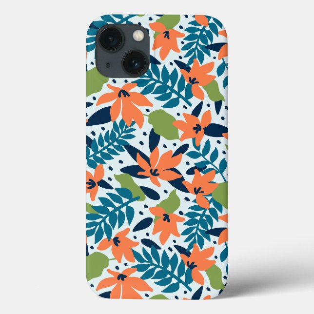 Nature Colourful Flowers Cute        Case-Mate iPhone Case (Back)