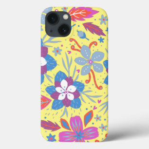 Nature Colourful Flowers Vintage           iPhone 13 Case