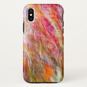 Nature Colours Abstract Art Design iPhone X Case