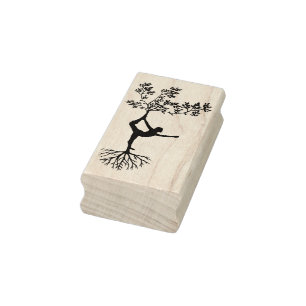 nature dancer rubber stamp