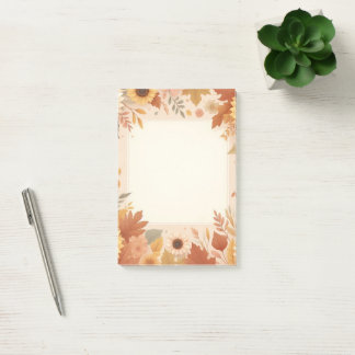 nature design Post-It® Notes, 4" x 6" Post-it Notes