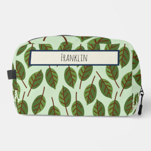 Nature Drawing I Custom Name Dopp Kit