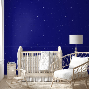 nature elegant modern blue stary night sky wallpaper