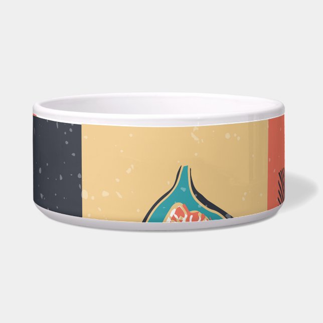 Nature Elements, Retro Style Icons. (Front)