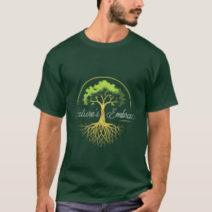 Nature Embrace T-Shirt – Eco-Inspired Graphic
