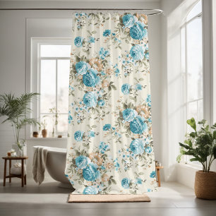 Nature Eye-catching floral  decorative  Shower Curtain