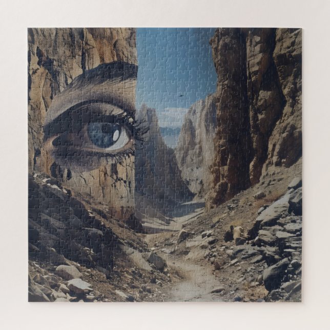 Nature Eye Surrealism Jigsaw Puzzle (Vertical)