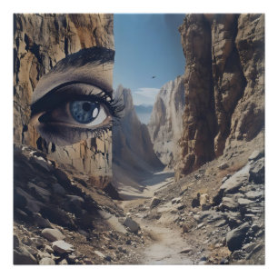 Nature Eye Surrealism Photo Print