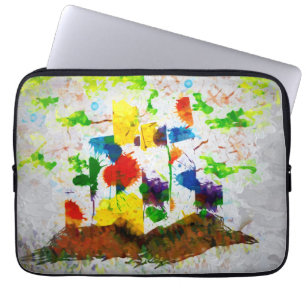 "Nature Fantasy Trees" laptop sleeve