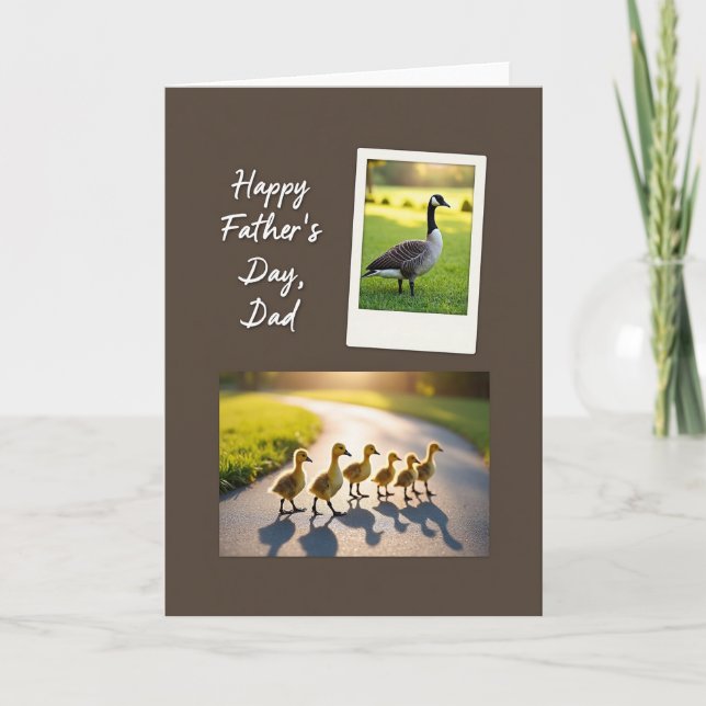 Nature Fathers Day Scene Card (Front)
